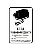 Cartello Videosorveglianza