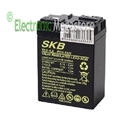 38620406 SKB 6 volt 4,5 ah innesto