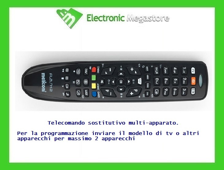 Telecomando Visa Electronics Solo Tv Istruzioni