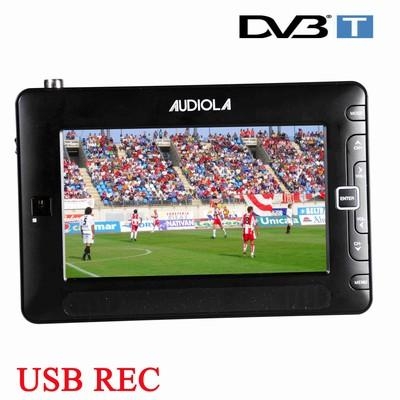 TVDB-731TFT - TVDB-731TFT Televisore portatile 7” TFT LCD sintonizzatore digitale  terrestre con ingresso usb recorder - Electronic Megastore