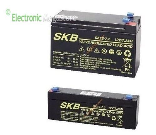 kit batteria allarme - Kit Batteria Allarme 12 volt 7 ah per centrale  allarme + batteria 12 volt 2,3 ah per sirena - Electronic Megastore